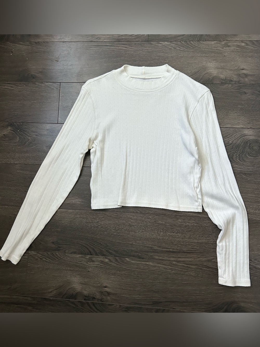 Aerie Cropped Mock Neck